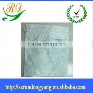 recycle CPE Plastic Drawstring Packaging Bags