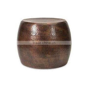 Patina Metal Stool