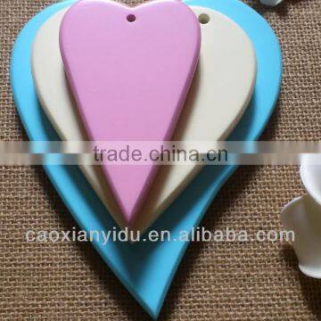 Fancy Wooden Wedding Decorative Heart Can Hanged High Quality
