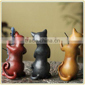 Factory Price Resin Cat Figure Living Room Decoration Manufacturer photo-2