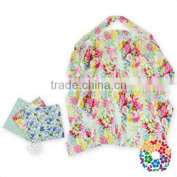 NEW Arrival Flower Printed Fabric Breastfeeding Nursing Cover for Mother and Baby photo-4
