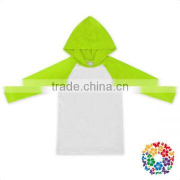 Wholesale Baby Girl Raglan Shirt Boutique Kids Hoodies Tops photo-2