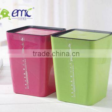 209 Plastic desk garbage can dustbin PP with lid