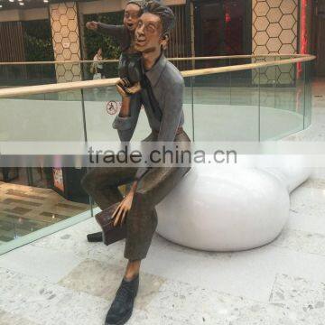 Old Man Statue Character for Mall photo-2