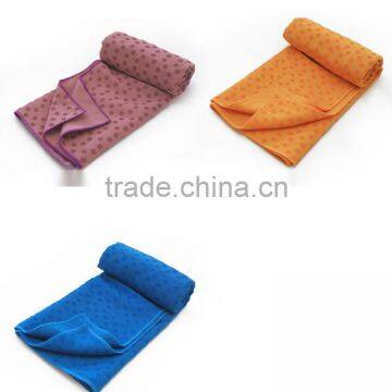Yoga Non Slip Towels Blankets Pilates Exercise Sport Fitness Yoga Mat Cover photo-3