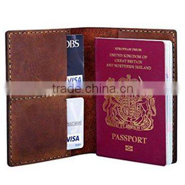 PASSPORT HOLDER / PASSPORT COVER , Handmade, Hand Stitched, Premium Leather