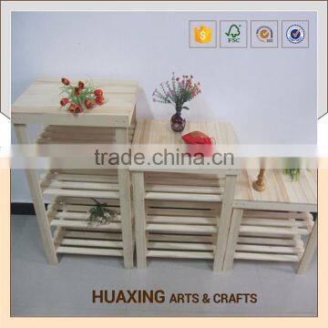 Fancy Wooden Shelf for Home Decoration photo-2