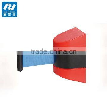 5M 8M 10M Plastic Retractable Wall Mounted Belt Barrier photo-2