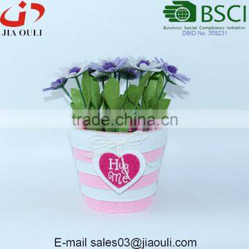Wedding Decorations Non-woven Flower Pot, Candy or Gifts Container photo-5