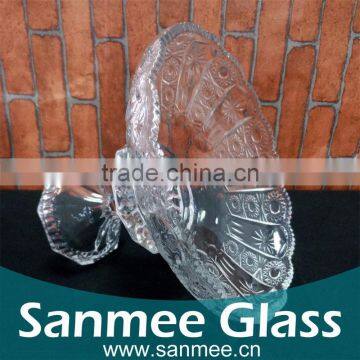 China Manufacture Cheap Clear Round Pyrex Glass Pizza Plate photo-2