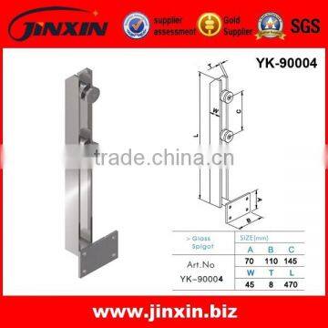 JINXIN Fencing Balustrade Stainless Steel Glass Spigot for Frameless Glass photo-4