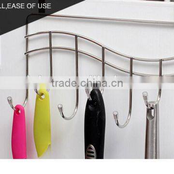 Hooks for clothes hanger stainless steel hanging hook for door cabinet storage