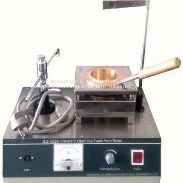 GD-3536-1 Semi-automatic Cleveland Open Cup Flash Point Tester