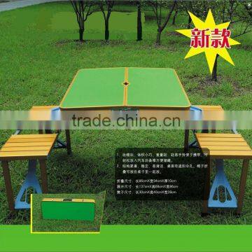 2014 New Lightweight Aluminum Folding Picnic Table