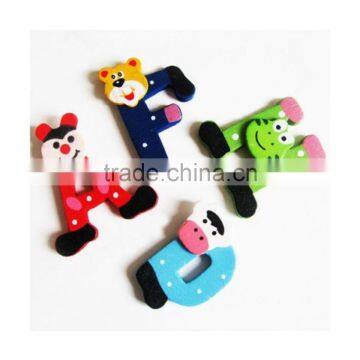 Child Educational Toy,26pcs Wooden Cartoon Alphabet A-Z Magnets photo-2