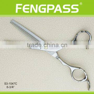 S3-1047C 6-3/4" Inch 2CR13 Stainless Steel Blade With PP Handle Open Finger Rings Shears Haircuting Janpanese Barber Scissors photo-2
