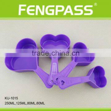 Set of 4pcs plastic measuring spoon(16-18-23)