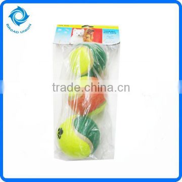 3PC Tennis Ball Pet Tennis Ball Dog Ball