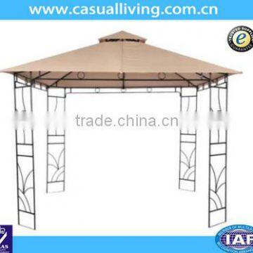 3.6M*3.6M Regency Parlay Gazebo Prairie Grass Modern Outdoor Canopy Cover Gazebo