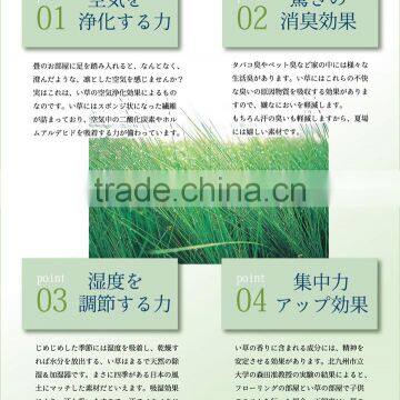 Japanese TATAMI Mat Made in Japan Made of Rush Grass IGUSA for Japanese Restaurants photo-2