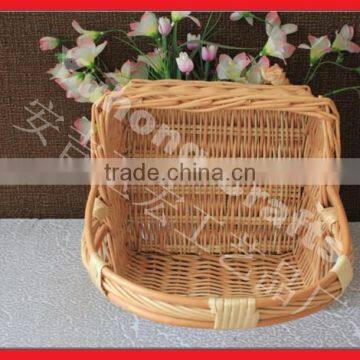 Boat Shaped Willow Basket Wholesale photo-6