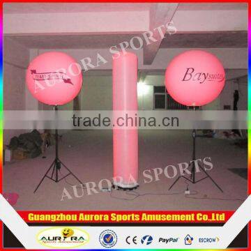 2016 best promotion inflatable lighting balloon for advertising decoration