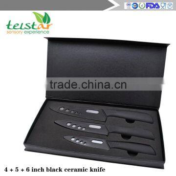 Factory direct sales of high-grade 4 5 6 inches ABS handle zirconia ceramic knife