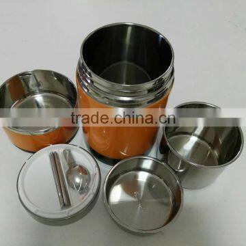 2Liter 304 Stainless steel takeaway food container