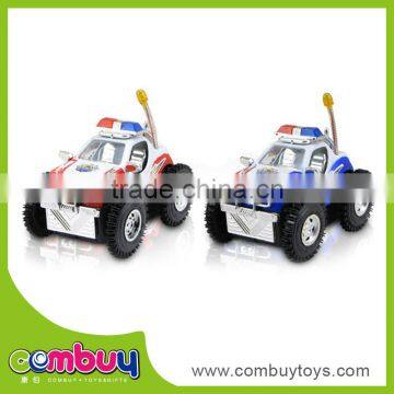 Plastic aerial ladder truck model friction toy electric mini dumper