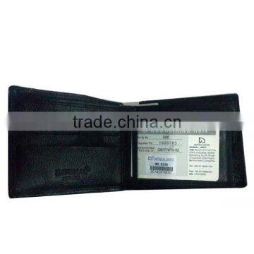 High Quality Vintage Leather Men Business Wallets photo-3