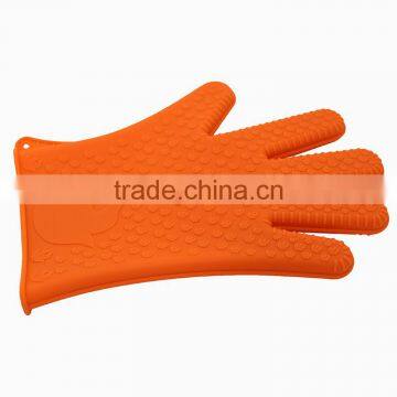 Silicone Cooking Gloves , Heat Resistant Oven Mitt for Kitchen , Grilling, BBQ - Safe Handling of Pots and Pans Gloves photo-3