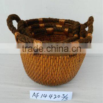 Round Willow Basket for Sale photo-3
