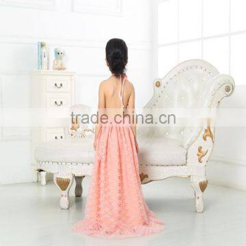 Summer Kids Clothing Wholesale Baby Girl Lace Dress photo-6