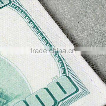 Original Design Durable Funny Banknotes Shaped Wholesale Canvas Wallet photo-6