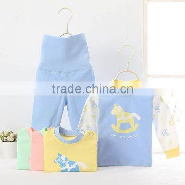 Wholesale cute baby clothing set including baby clothes and pants