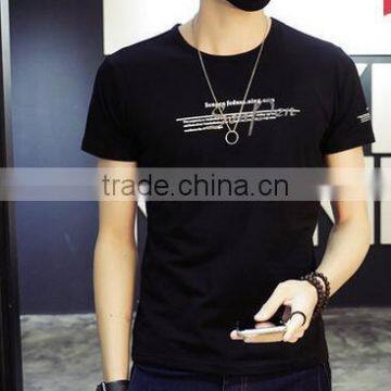 Summer Men's T-shirt Cultivate One's Morality Short Sleeve Round Collar on Summer Wear Clothes photo-2