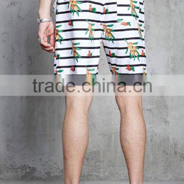 Full Sublimation Hawaii Flower Print Boards Shorts for Man photo-3