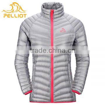 low price customized fashion slim women winter goose down jacket