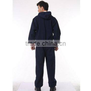 Custom Long Sleeve Mens Industrial Breathable Worker's Blue Overalls Wholesale photo-2