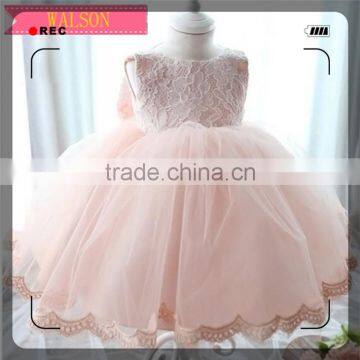 Children Clothing Walson Flower Girl Tutu Kids Girl Dress Clothes photo-4