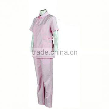 Good Quality New Design 100% Cotton Wholesale Fashion White Uniform Nursing