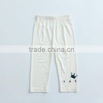 Wholesales Spring Cotton Printing Girls Children Elastic Leggings photo-4