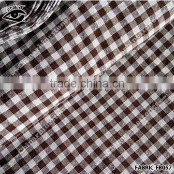 8x8mm Checker Design Cotton Fabric Gingham Check Pure Cotton Fabric Yarn Dyed Fabric photo-2