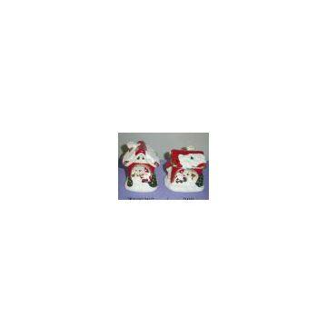 Sell Ceramic House Candle Holder