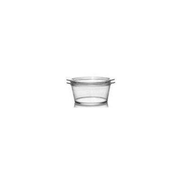 Clear High Borosicilate Pyrex Glass Casserole 800ml , Heat Resistant
