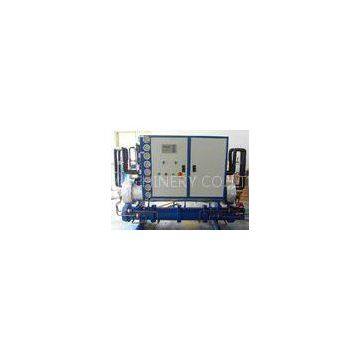 Closed Water Loop 157.9KW Cooling Capacity Industrial Water Chiller R407C Refrigerant With Sanyo Scr