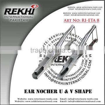 Ear Notcher U shape,Ear Notcher V shape,Ear Notcher Flower shape,Ear Notcher veterinary instruments