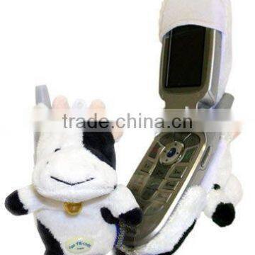 stuffed mobile phone holder