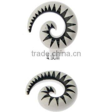 Fashion Body Jewelry Acrylic Gauge Ear Expander Piercing,Fake Ear Expander Jewelry Piercing