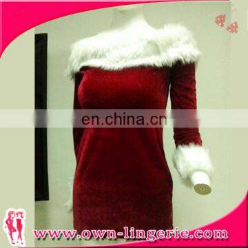 red Sexy christmas costume